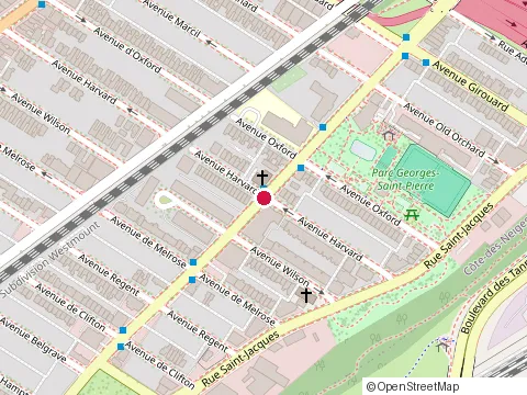 Location of Polyadd Entreprises at 960 avenue Harvard, Montréal
