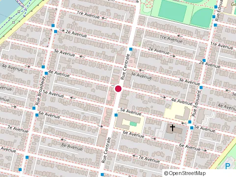 Location of Polyclinique Medicale Centrale at 7637 Rue Centrale, LaSalle