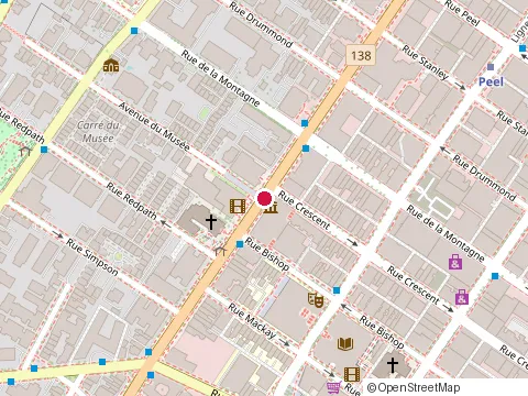 Location of Pomerleau Inc at 3400 avenue du Musee, Montréal
