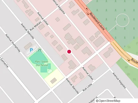 Location of Pompage de Beton at 285 avenue Jolliet, Sept-Îles