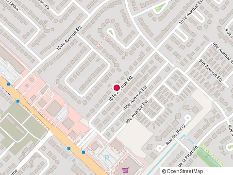Location of Pompage de Beton Blainville at 9 101E Ave E, Blainville