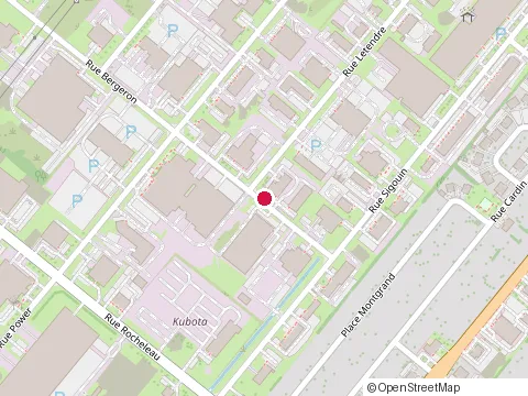 Location of Pompage Drummond at 1200 Rue Bergeron, Drummondville