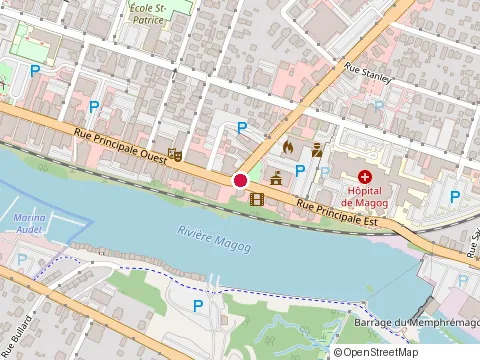 Location of Pomtech Énergie at 5 Rue Sherbrooke, Magog