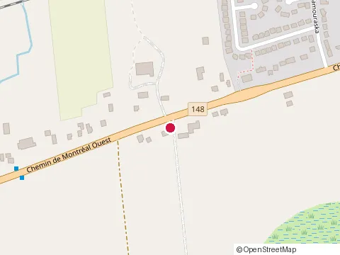 Location of Popeye Excavation at 1503 de Montreal Ch O, Gatineau