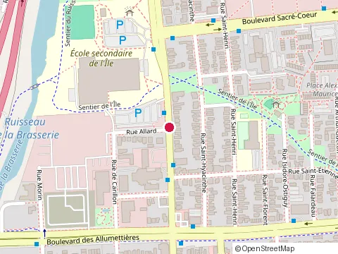 Location of Popote Roulante at 225 Rue Saint-Redempteur, Hull