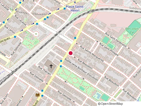 Location of Pops Art at 291 Rue Beaudoin, Montréal