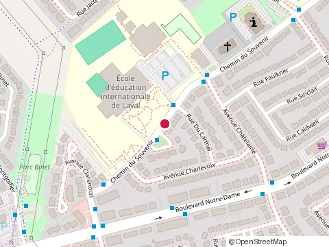 Location of Popura Express Laval at 5400 avenue Clarendon, Laval