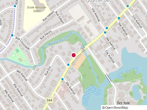 Location of Porte de Garage Lp at 473 chemin de la Grande-Cote, Saint-Eustache