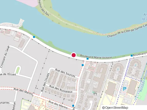 Location of Portelance Lumber at 3725 boulevard Marie-Victorin, Sainte-Catherine