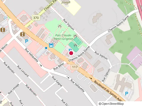 Location of Portes de Garage Sainte-Adele at 600 chemin Notre-Dame, Sainte-Adèle