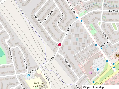 Location of Portes et Fenêtres C.I.R. at 1222 Rue Gilles, Laval