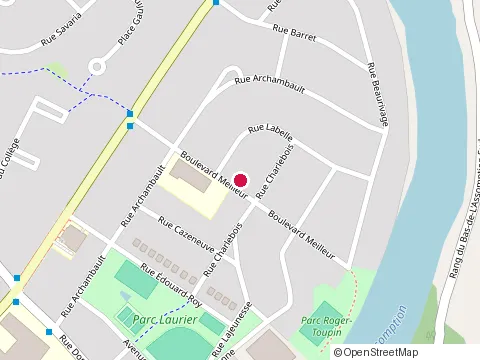 Location of Portes et Fenêtres Lacombe at 155 Bd Meilleur, L'Assomption