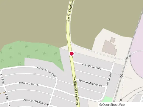 Location of Portes Levasseur at 225 Rue Saguenay, Rouyn-Noranda