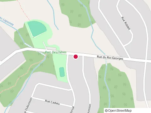Location of Postech Screw Piles at 3136 Rue du Roi-Georges, Jonquière