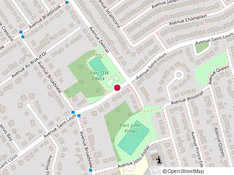 Location of Potenza Construction Inc at 318 Saint-Louis Ave, Pointe-Claire