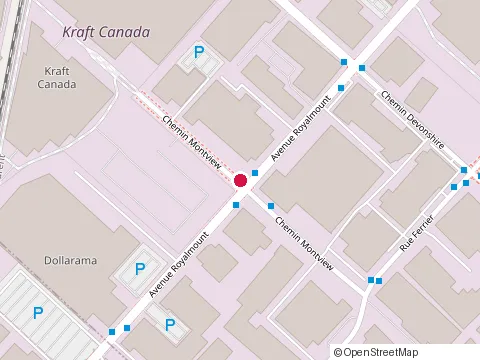 Location of Poulet au Beurre at 8136 Chem. Montview, Mont-Royal