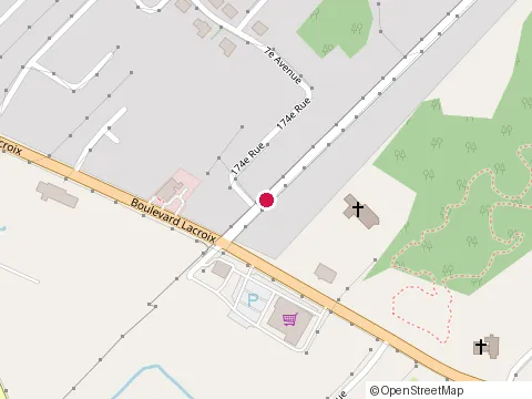 Location of Poulin & Veilleux Inc at 860 175E Rue, Saint-Georges