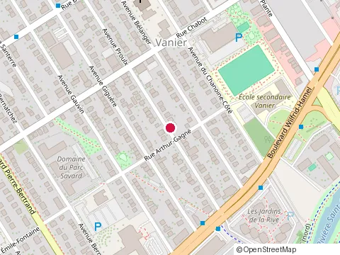 Location of Poulin Valerie at 228 avenue Proulx, Québec