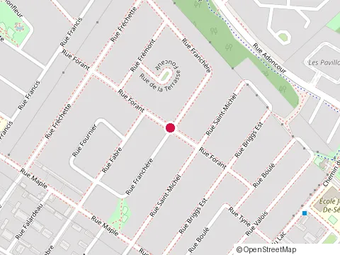 Location of Pour le Plaisir de Jouer au Bridge at 1145 Rue Forant, Longueuil