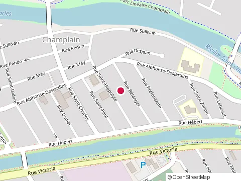 Location of Pour Un Réseau Actif Dans Nos Quartiers-Praq at 201A 222 Alphonse-Desjardins Rue, Salaberry-de-Valleyfield