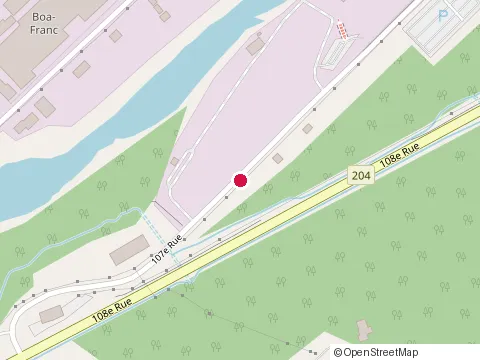 Location of Ppg Revetements Architecturaux Canada Inc at 1150 107E Rue, Saint-Georges