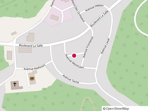 Location of Pq Probation at 73 Avenue Wolfe, Baie-Comeau
