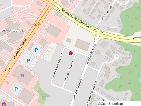 Location of Pre-Maternelle l'Arc-en-Ciel at 26, Rue Lévesque O, Chicoutimi