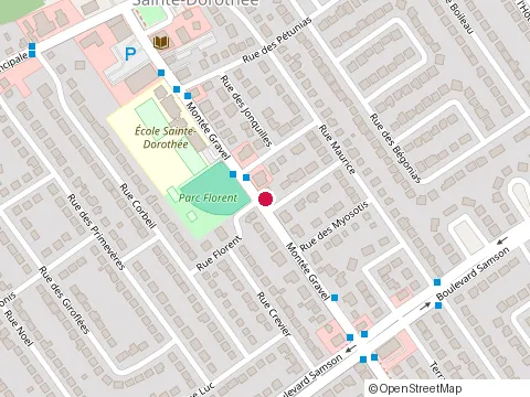 Location of Pré-Maternelle les Jeunes Pivoines at 907 Montee Gravel, Laval