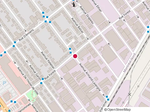 Location of Precision Rebuilders at 10371 Armand-Lavergne, Montreal-Nord