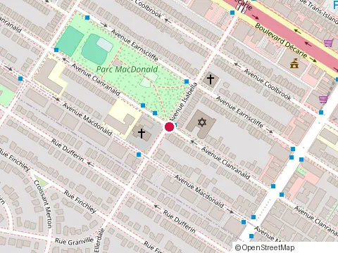 Location of Prématernelle les Cocos Preschool at 5237 avenue Clanranald, Montréal