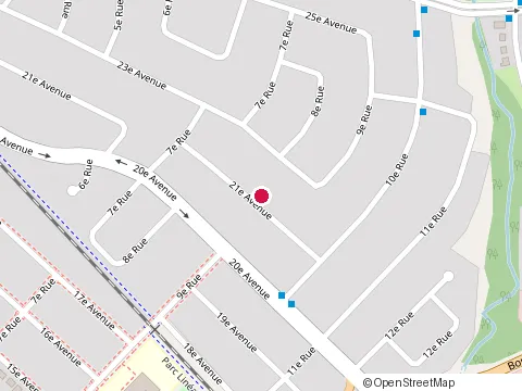 Location of Premium Affichage at 571 21E Av N, Saint-Jérôme