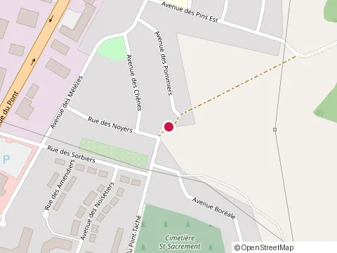 Location of Premium Construction at chemin du Pont-Tach, Alma