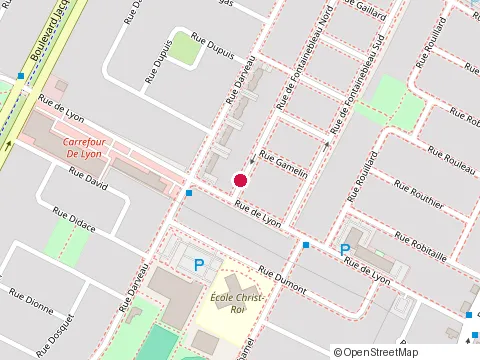 Location of Prestal Construction Inc. at 552 Rue de Fontainebleau N, Longueuil