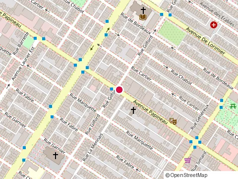 Location of Prestige Epoxy at 4755 avenue Papineau #303, Montréal