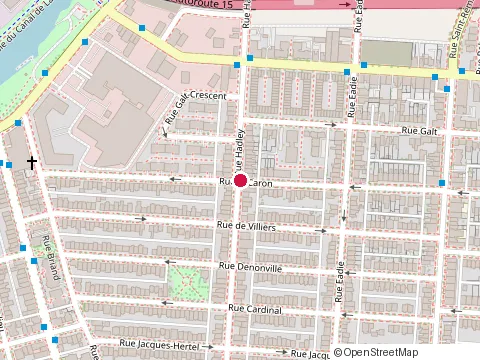 Location of Prestigium at 1976 Rue le Caron, Montréal