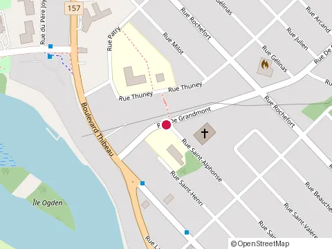 Location of Primary School Education International-Sector at 175 Rue St Alphonse, Trois-Rivières