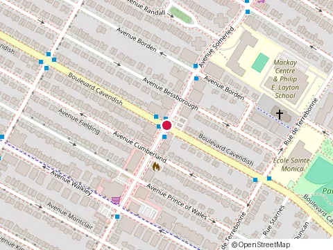 Location of Prime Bbq Cie at 6450 avenue Somerled, Montréal