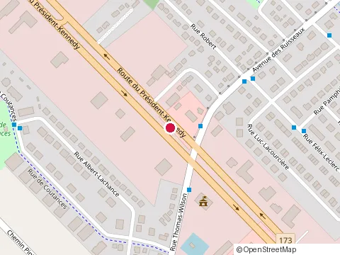 Location of Pro Design Paysagiste Inc at 645 route du Président-Kennedy, Lévis