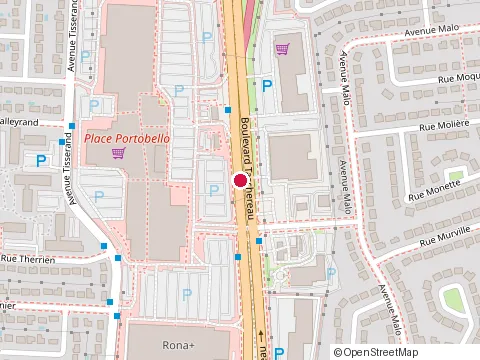 Location of Pro Desk At Réno-Dépôt at 7410 Taschereau Blvd O, Brossard