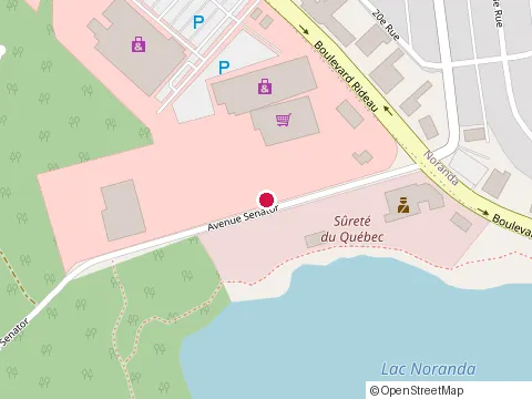 Location of Pro Desk At Rona at 271 avenue Senator, Rouyn-Noranda