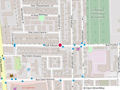 Location of Pro en Tech Queb at 718 26E Avenue, Lachine