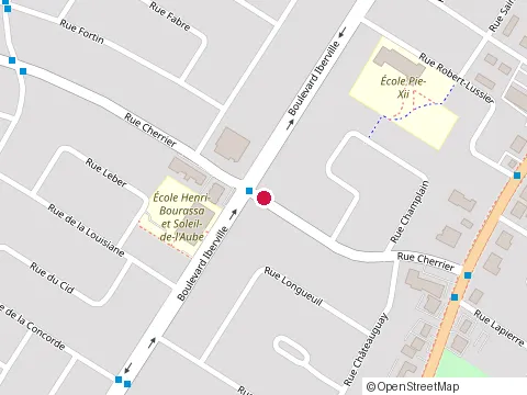 Location of Pro G. Construction Inc. at 48 Rue Cherrier, Repentigny