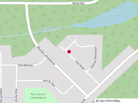 Location of Pro Gouttières at 28 Rue Rollin, Rouyn-Noranda