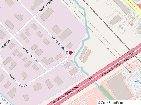 Location of Pro Marine Construction at 2100 Rue de la Sidbec S, Trois-Rivières