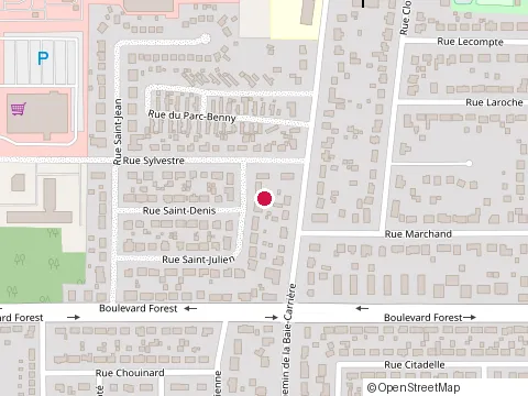 Location of Pro Pavage at 1903 St Denis, Val-d'Or