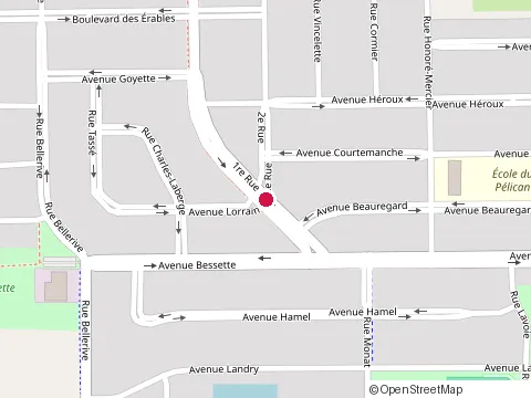Location of Pro Peinture et Plancher at 63 avenue Lorrain, Saint-Jean-sur-Richelieu