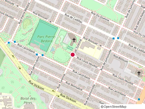 Location of Pro-Actif Consultants at 5240 Rue Louis-Veuillot, Montréal