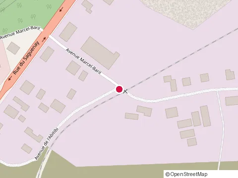 Location of Pro-Portes at 945 avenue Abitibi, Rouyn-Noranda