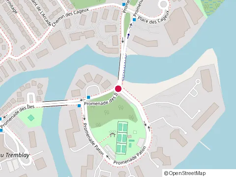 Location of Proactivite at 106-4450 promenade Paton, Laval