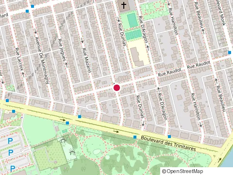 Location of Probois at 6841 Rue Hurteau, Montréal